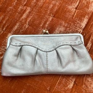 Beautiful leather clutch